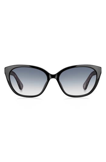 Kate Spade New York Philippa 54mm Cat Eye Sunglasses In Blue