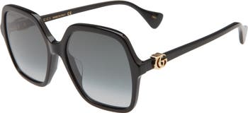 Gucci 56mm Square Sunglasses | Nordstrom