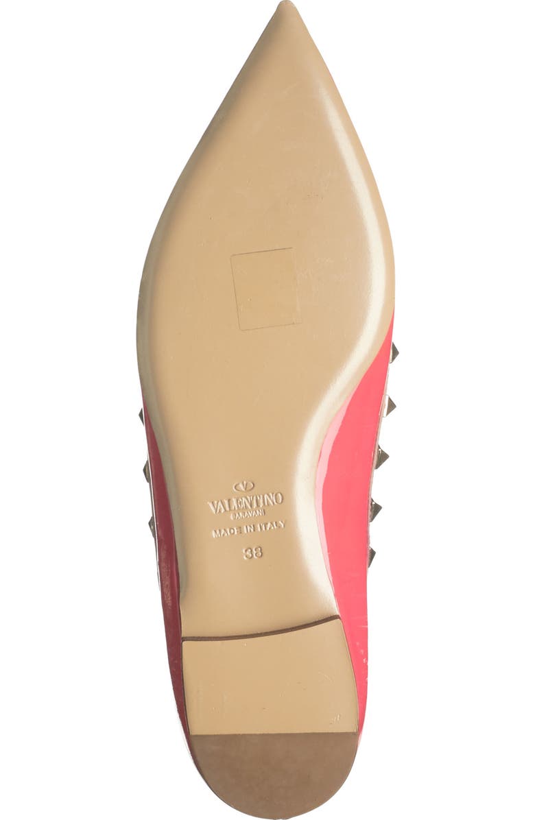Valentino Garavani 'Rockstud' Flat, Alternate, color,