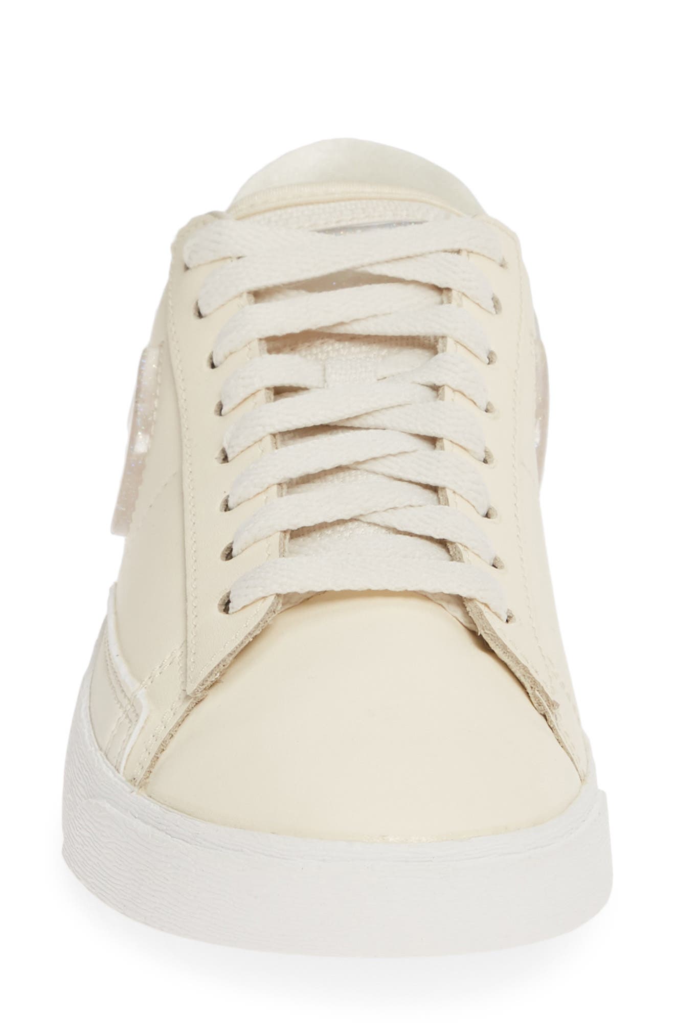 Blazer Low LX Sneaker, Alternate, color, PALE IVORY/ GUAVA ICE/ WHITE