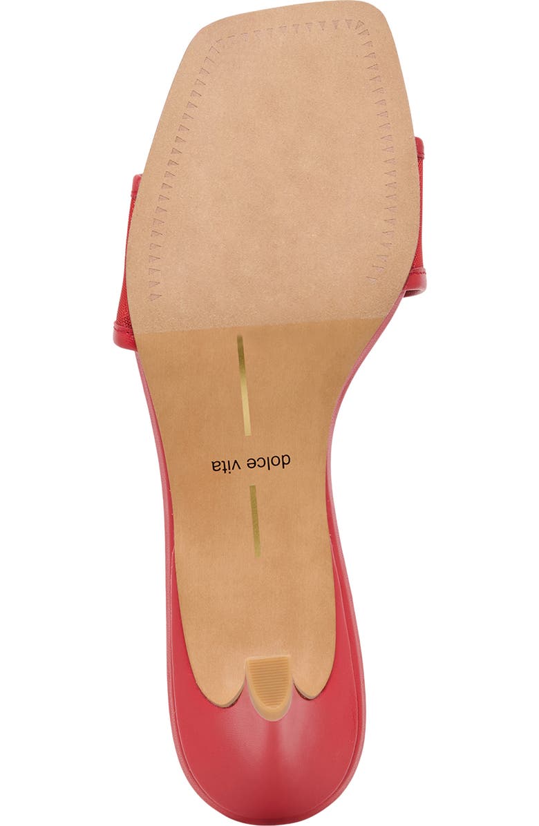 Dolce Vita Rexa Mesh Sandal, Alternate, color, Cherry Mesh