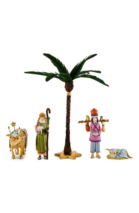 Patience Brewster Nativity Miniature 5-Piece Ornament Set