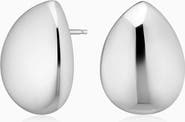 Oradina Sterling Silver Reflection Studs