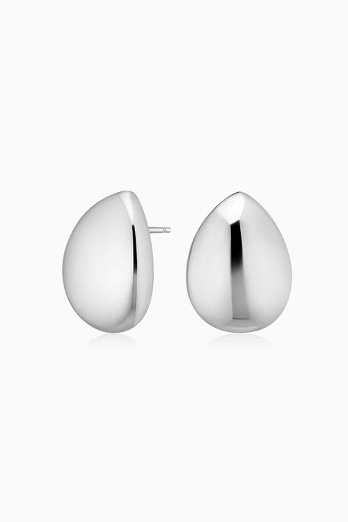 Oradina Sterling Silver Reflection Studs at Nordstrom, Size Large