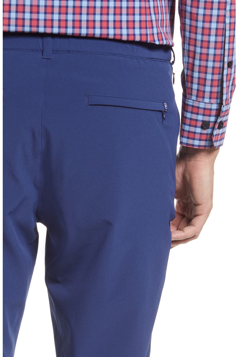 Helmsman Performance Slim Tapered Leg Pants, Alternate, color, NAVY