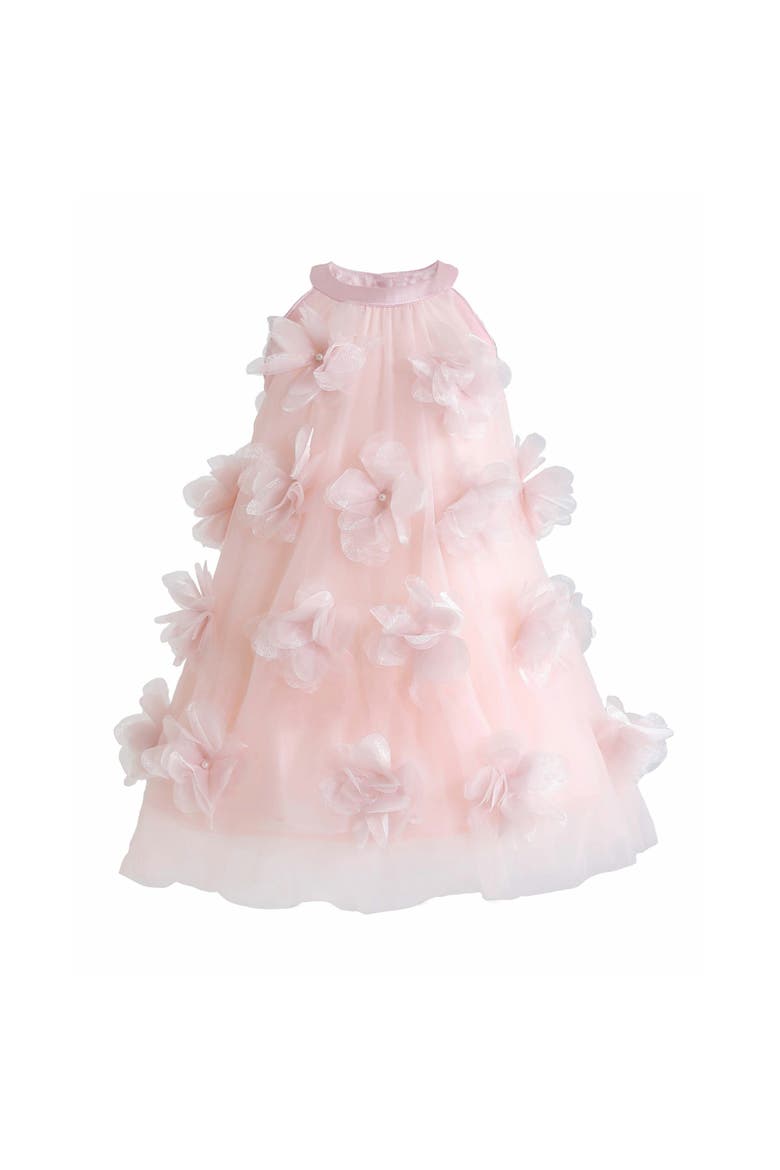 Veloura Floral Bow Dress, Main, color, Pink
