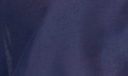 Two By Vince Camuto Off The Shoulder Long Sleeve Button-up Top In Classic Navy