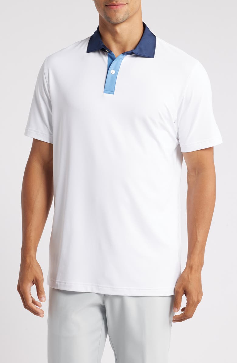 Peter Millar Cadence Performance Jersey Polo, Main, color, 