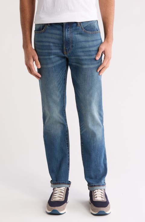 223 Slim Fit Straight Leg Jeans (Nettle Bank)