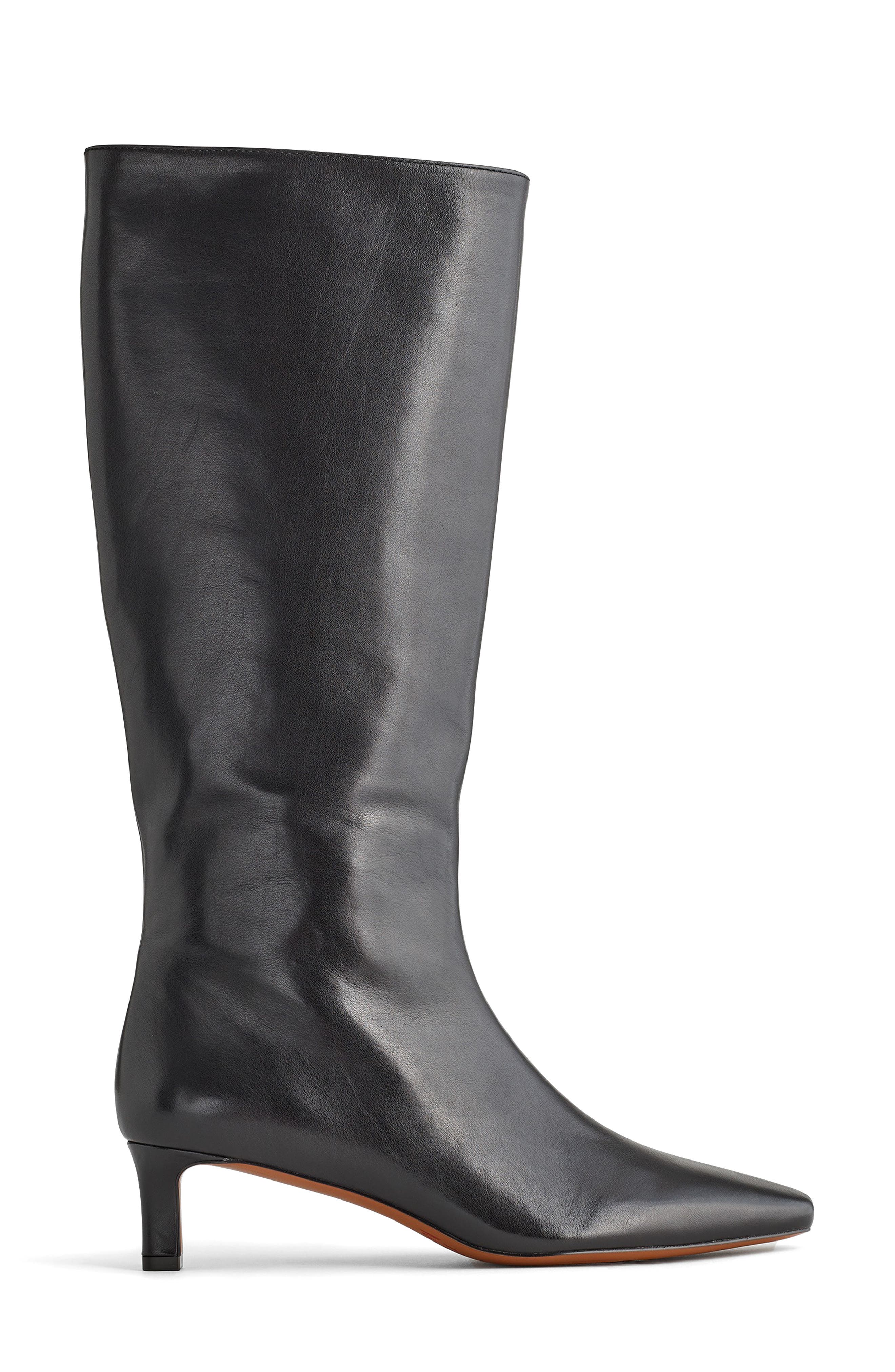 Madewell Dorchester Dimes Kitten Heel Boot, Main, color, 