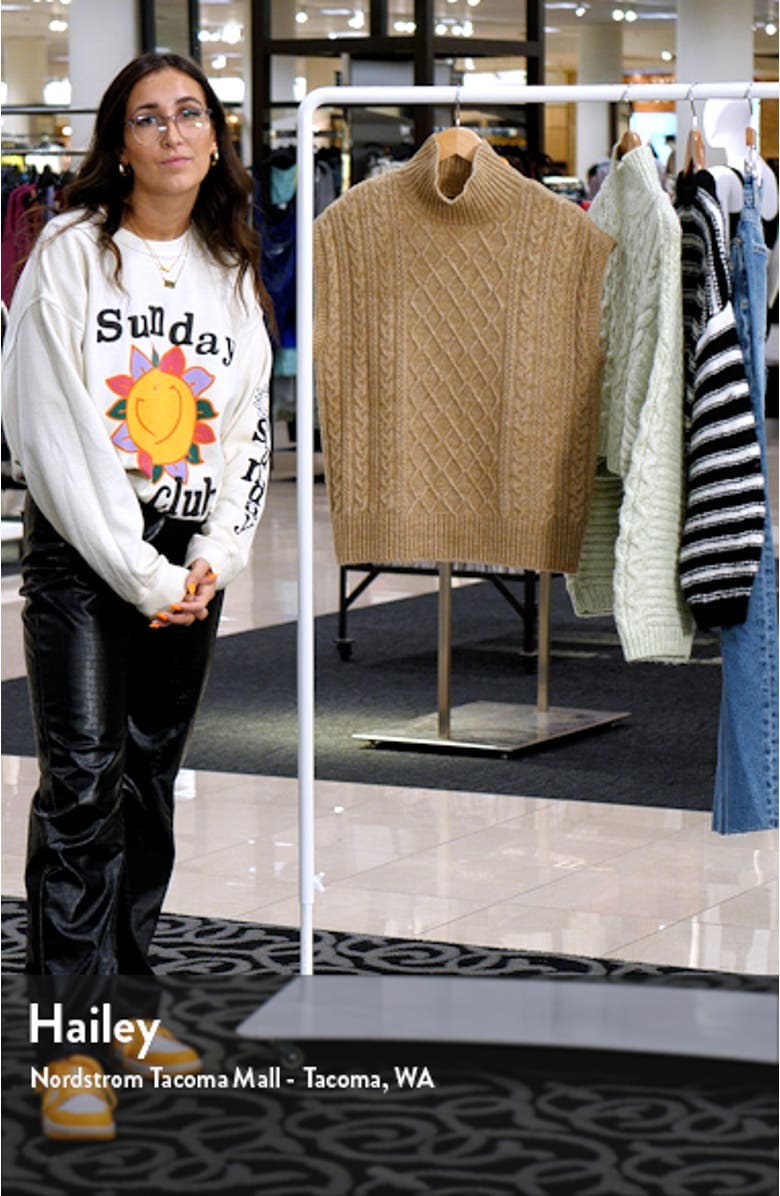 Vigga Mock Neck Sweater Vest, sales video thumbnail