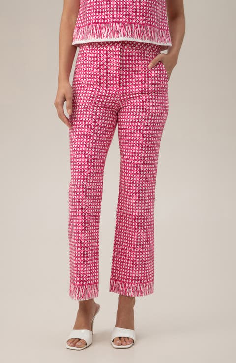 Lulu Ankle Crop Print Pants