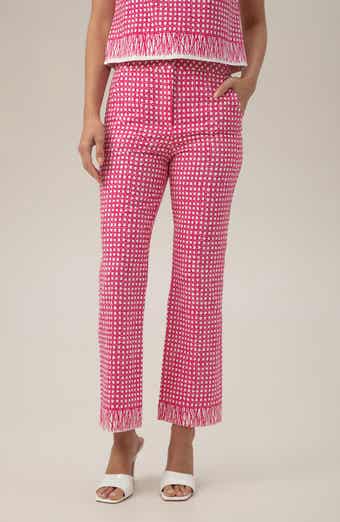 Trina Turk Lulu Ankle Crop Print Pants