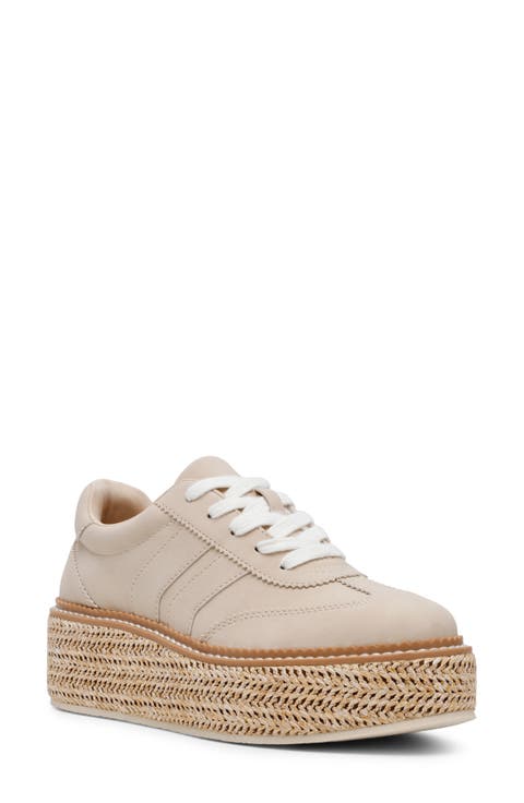 Barkley Platform Woven Espadrille Sneaker (Women)