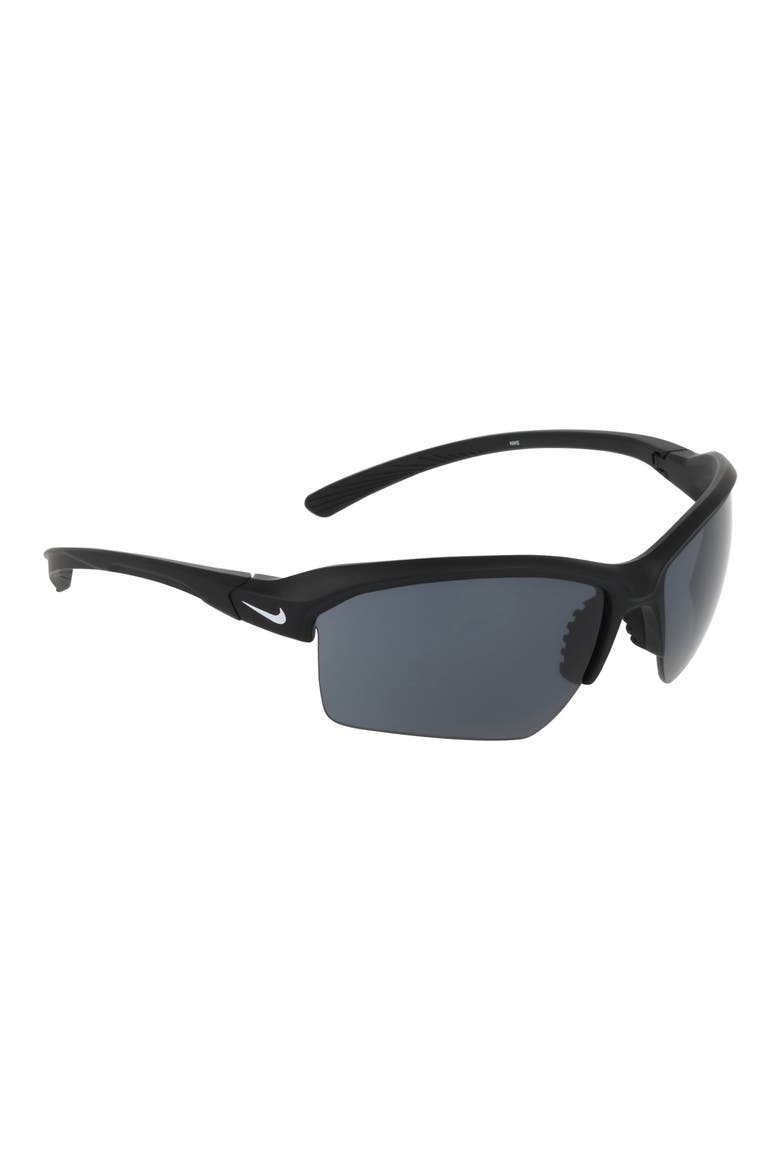 Skylon Rise 70mm Rectangular Sunglasses, Alternate, color, MATTE BLACK / GREY