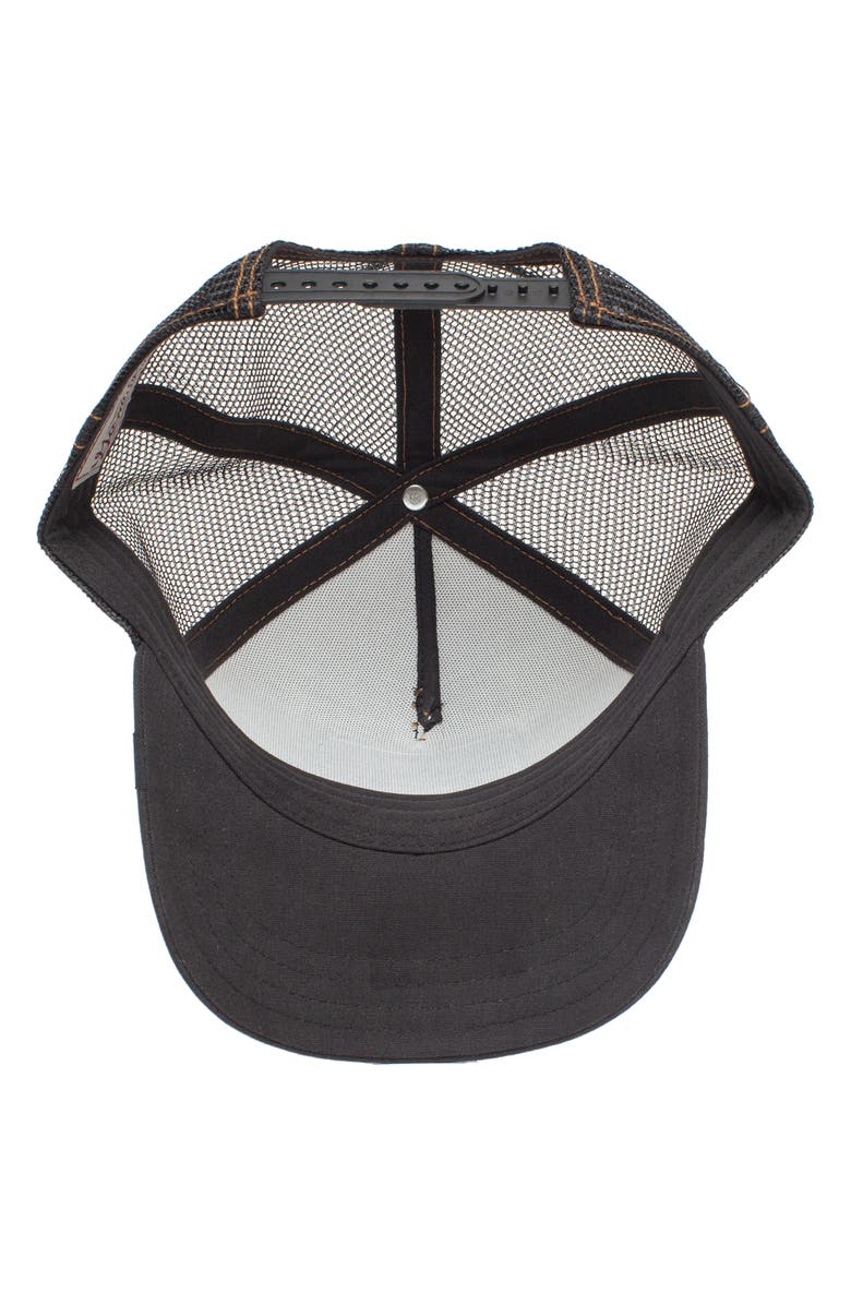 Goorin Bros. Lion Patch Trucker Cap, Alternate, color, 