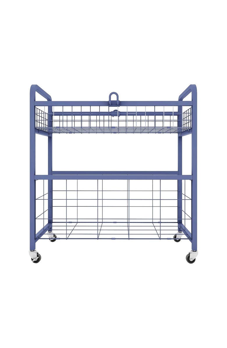 Kaplan Early Learning Company Move and Play Equipment Cart, Alternate, color, Blue