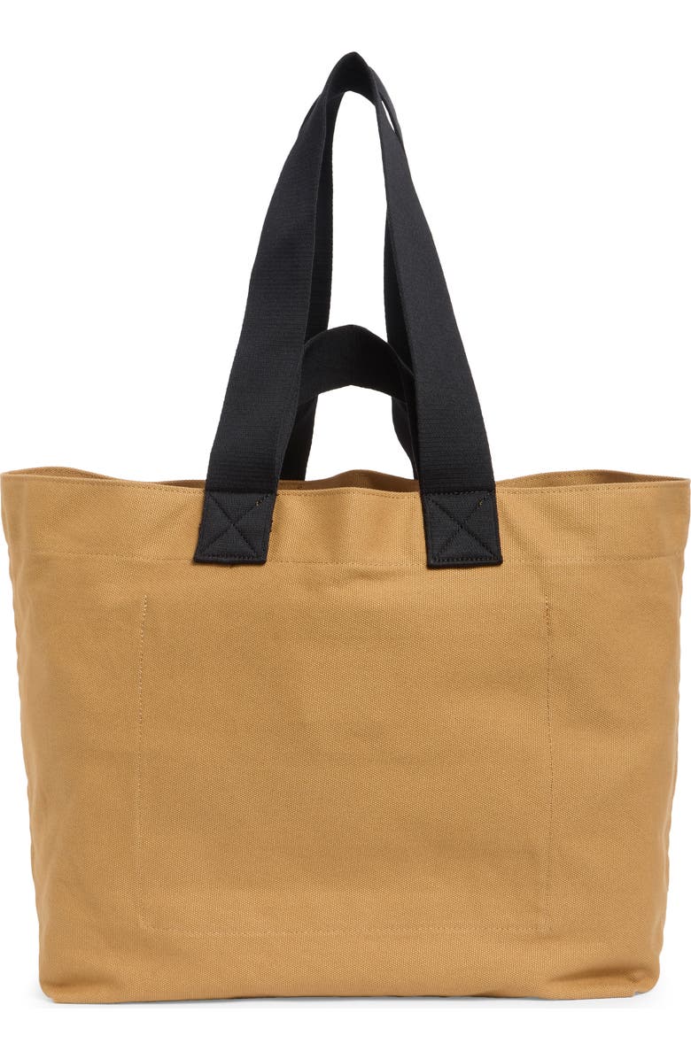 AllSaints Acari Canvas Tote Bag, Alternate, color, Palisade Tan