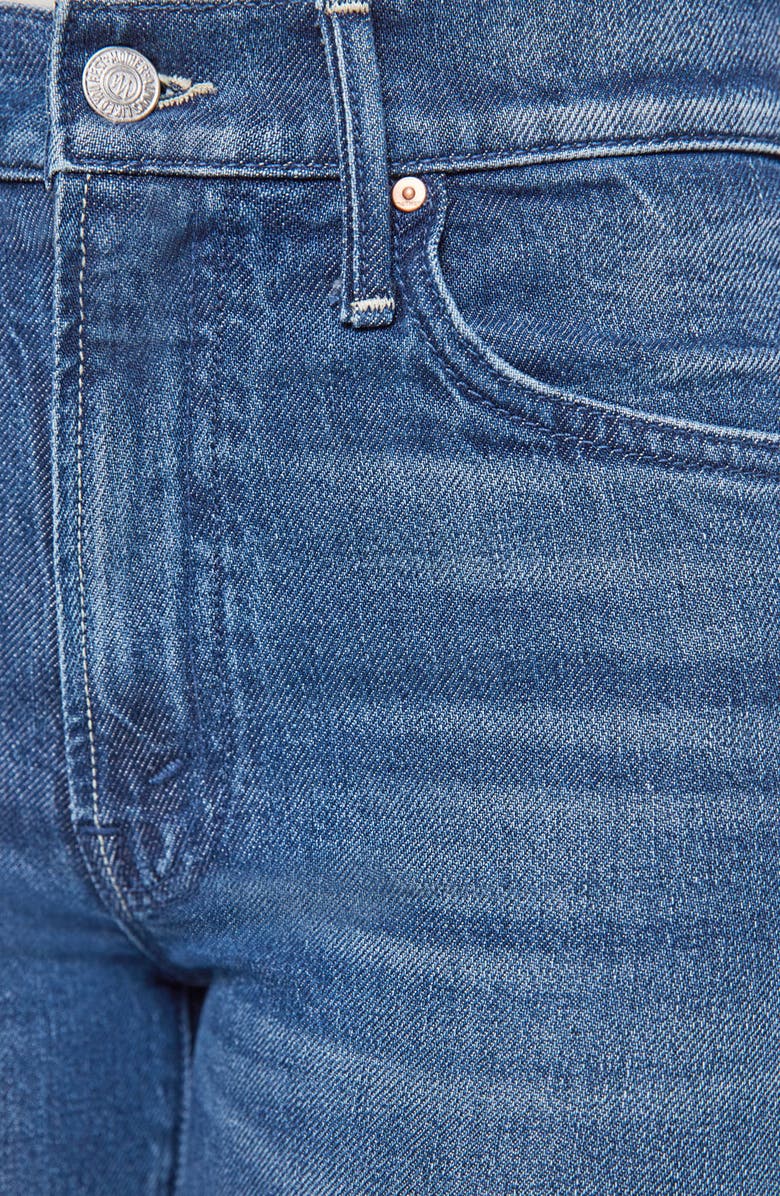 MOTHER Lil' Kick It High Waist Straight Leg Jeans, Alternate, color, Which Is Witch