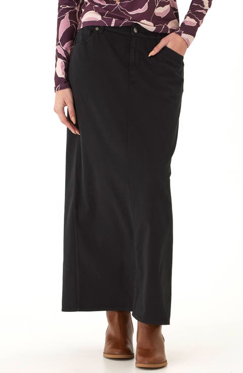 Delanie Stretch Maxi Skirt