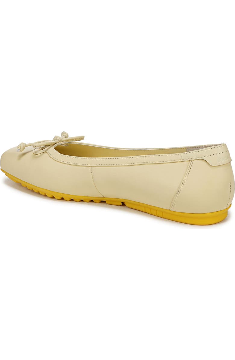Franco Sarto Imara Square Toe Ballet Flat, Alternate, color, Yellow
