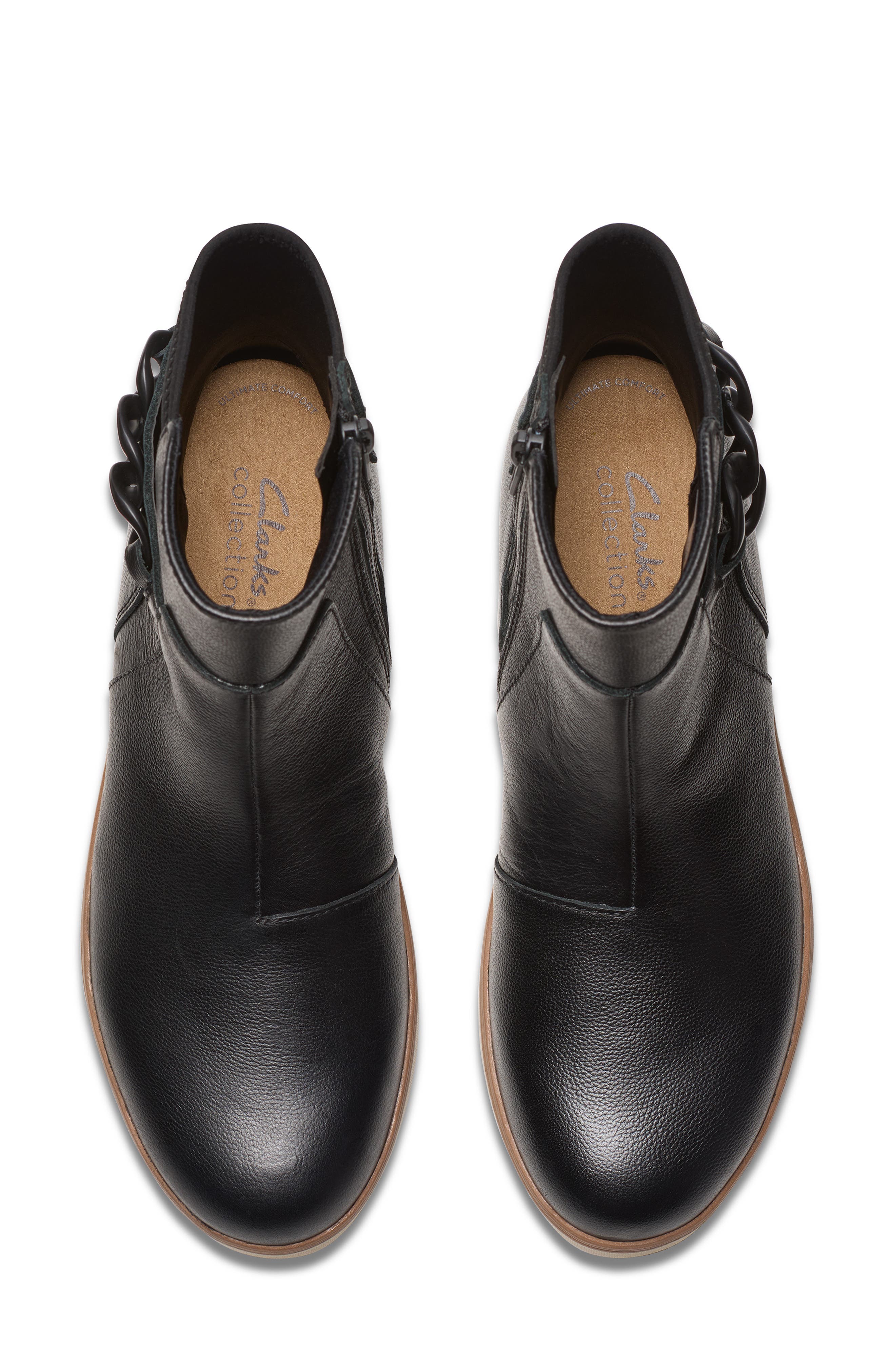 Clarks<sup>®</sup> Zylah Rose Boot, Alternate, color, Black Leather