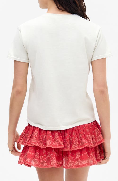 Bdg Urban Outfitters Crying Relaxed Graphic T-shirt In White