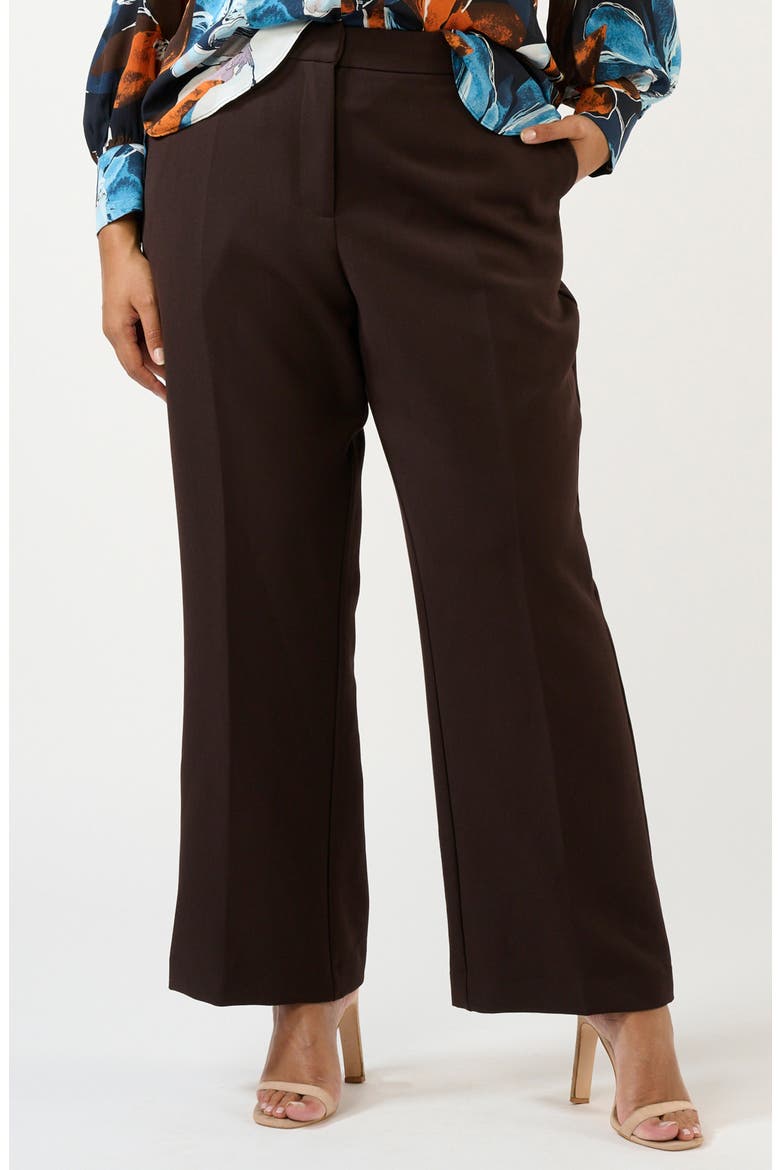 Arabica Wide Leg Pants, Main, color, COCOA