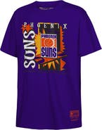 Mitchell & Ness Youth Mitchell & Ness Purple Phoenix Suns Retro '90s Poster T-Shirt