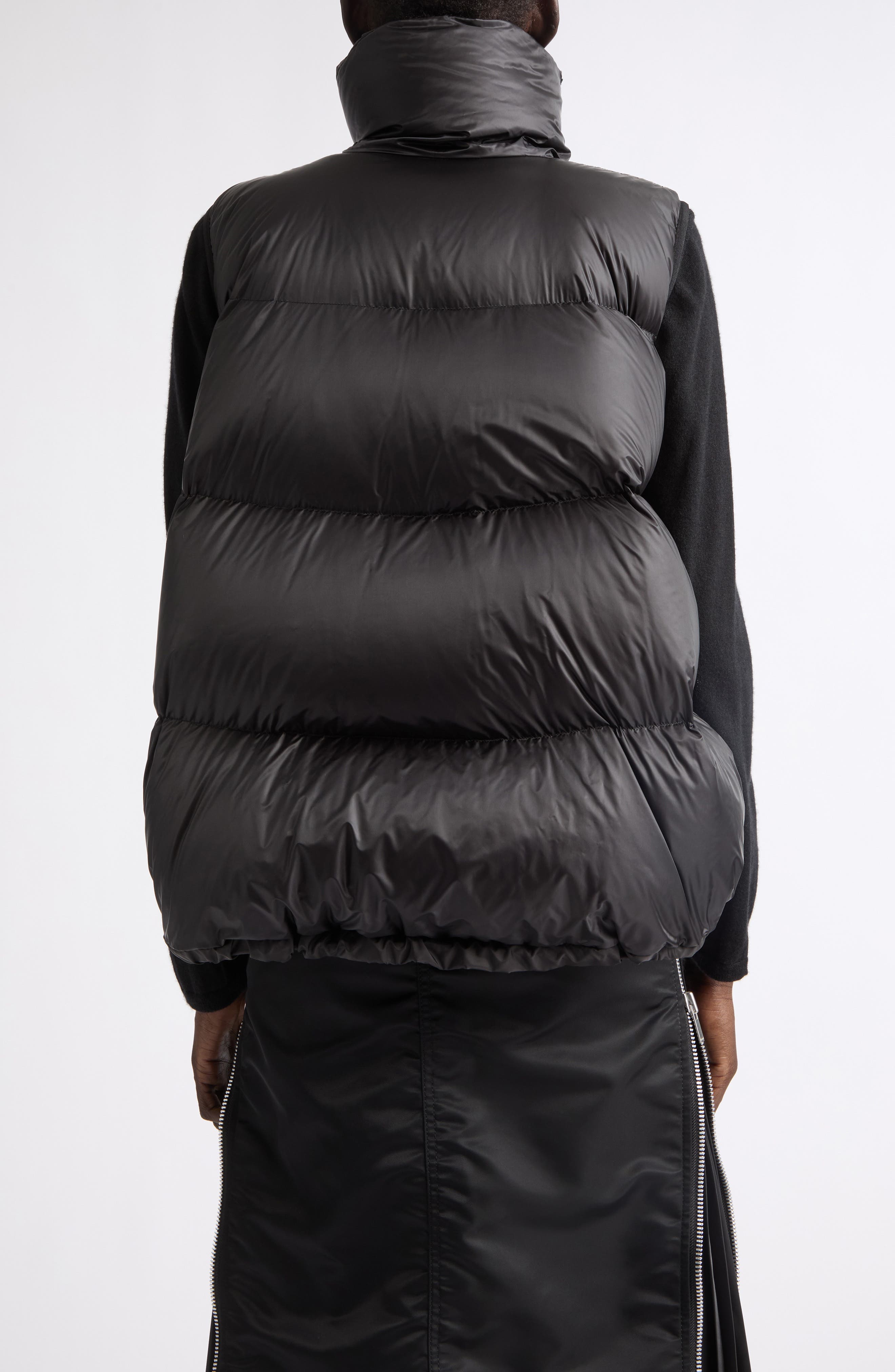 Sacai Asymmetric Down Puffer Vest (Women) | Nordstrom
