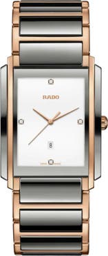 RADO Integral Diamond Ceramic Bracelet Watch, 31mm
