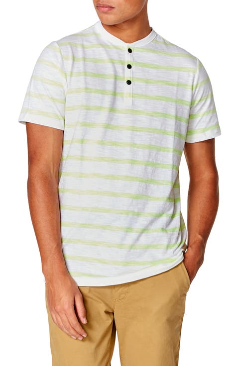 Razor Slim Fit Stripe Henley