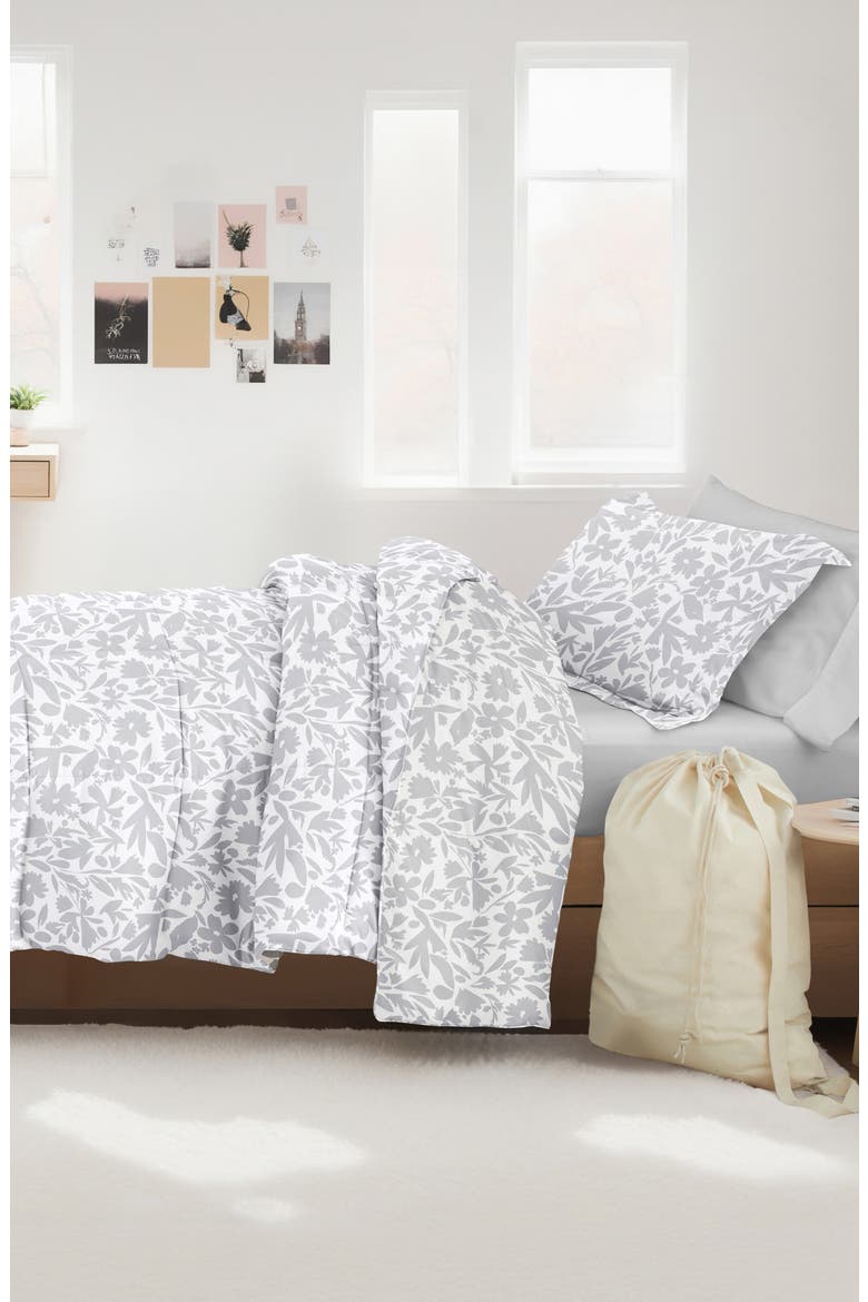 Ultimate College Essentials Bedding Bundle., Alternate, color, PASTEL GRAY