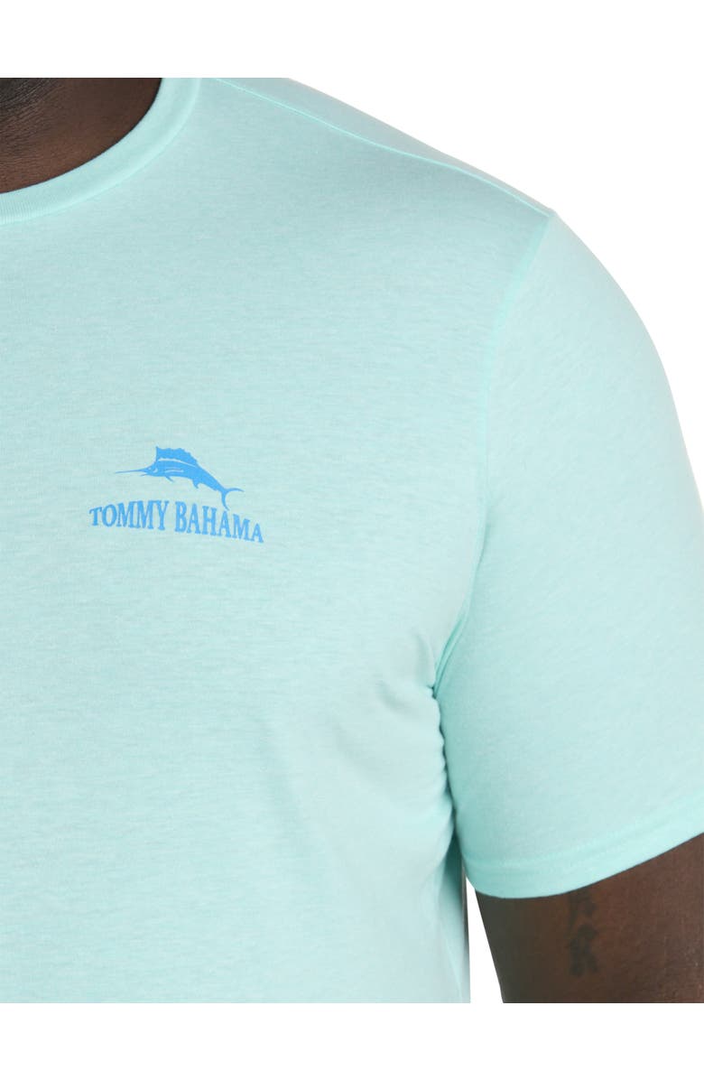 Tommy Bahama Big & Tall Resistance Training Graphic Tee, Alternate, color, Blue Swell