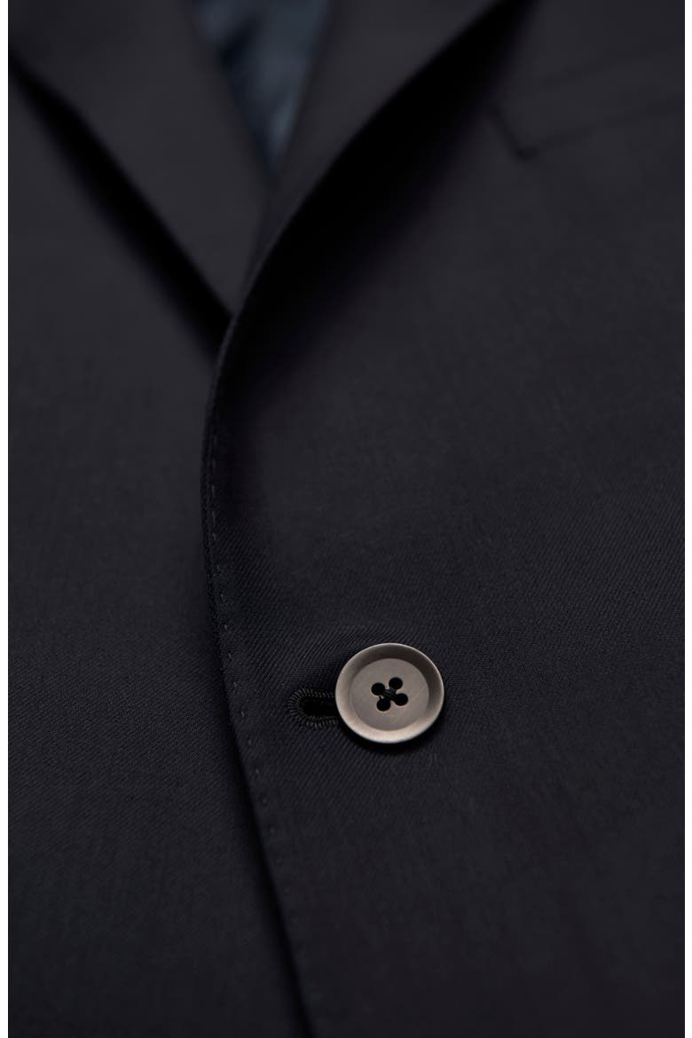 Water Repellent Ice Wool Blazer, Alternate, color, NAVY