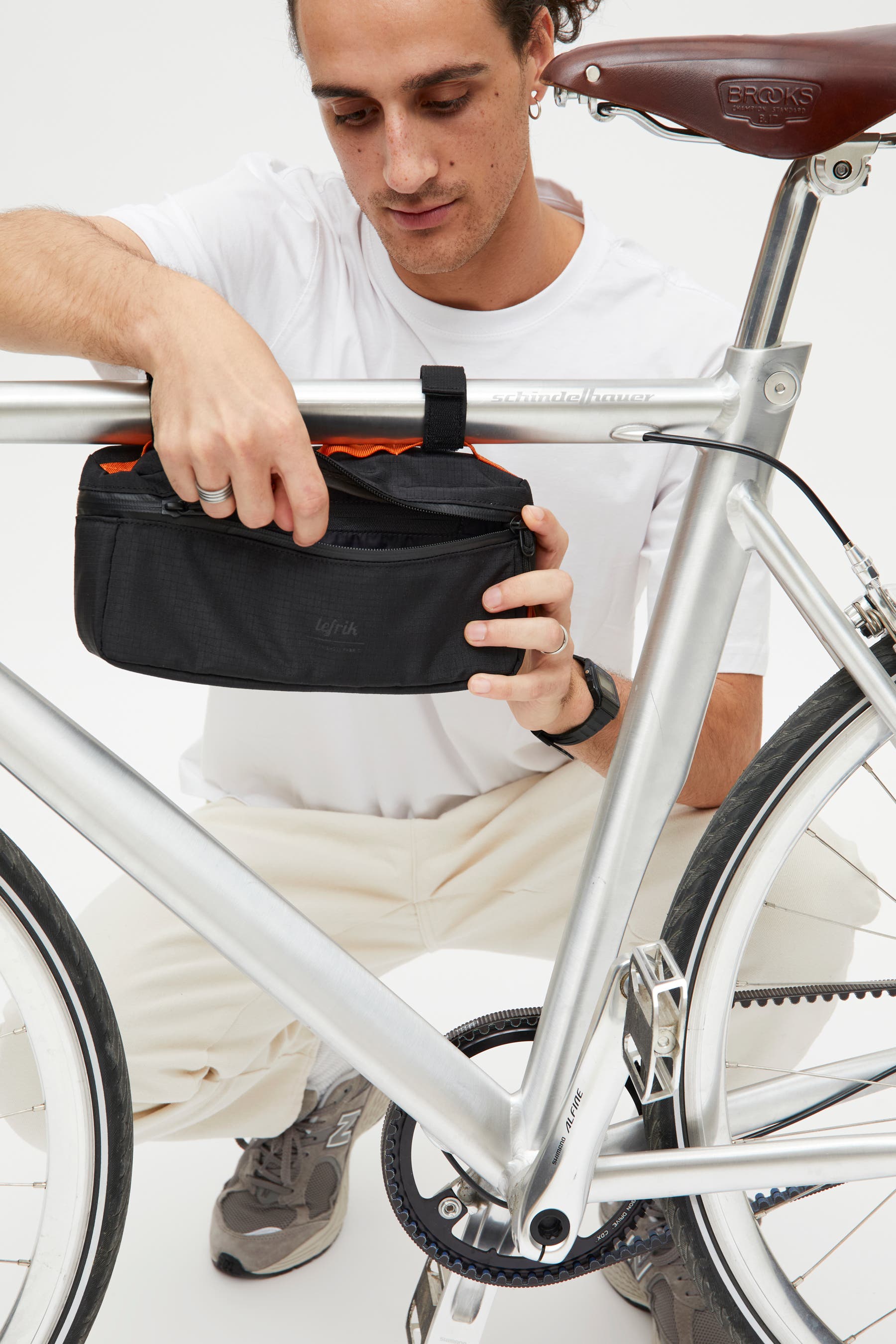 LEFRIK Core Bike Bag, Alternate, color, Black