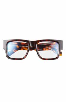Off-White 52mm Blue Light Filtering Square Glasses