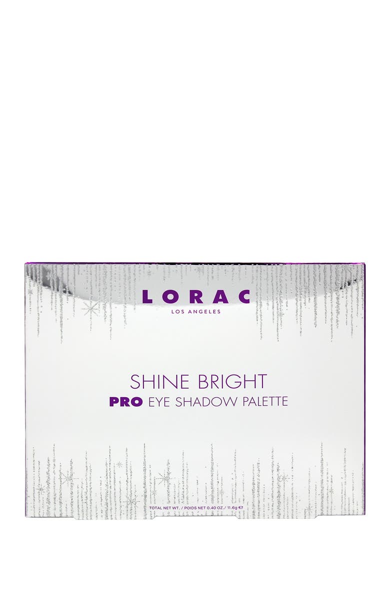 LORAC Shine Bright Eyeshadow Palette, Alternate, color, 