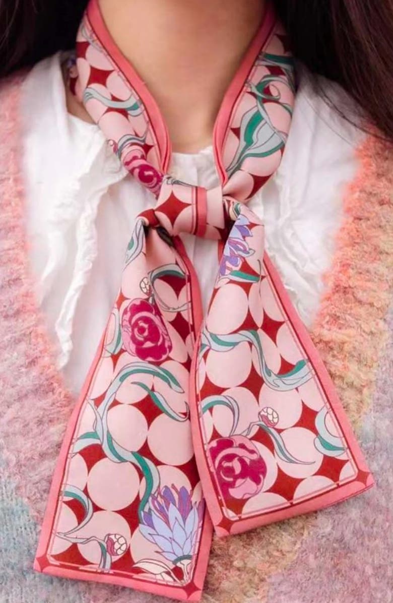 Lost Pattern Dream Silk Scarf, Alternate, color, 