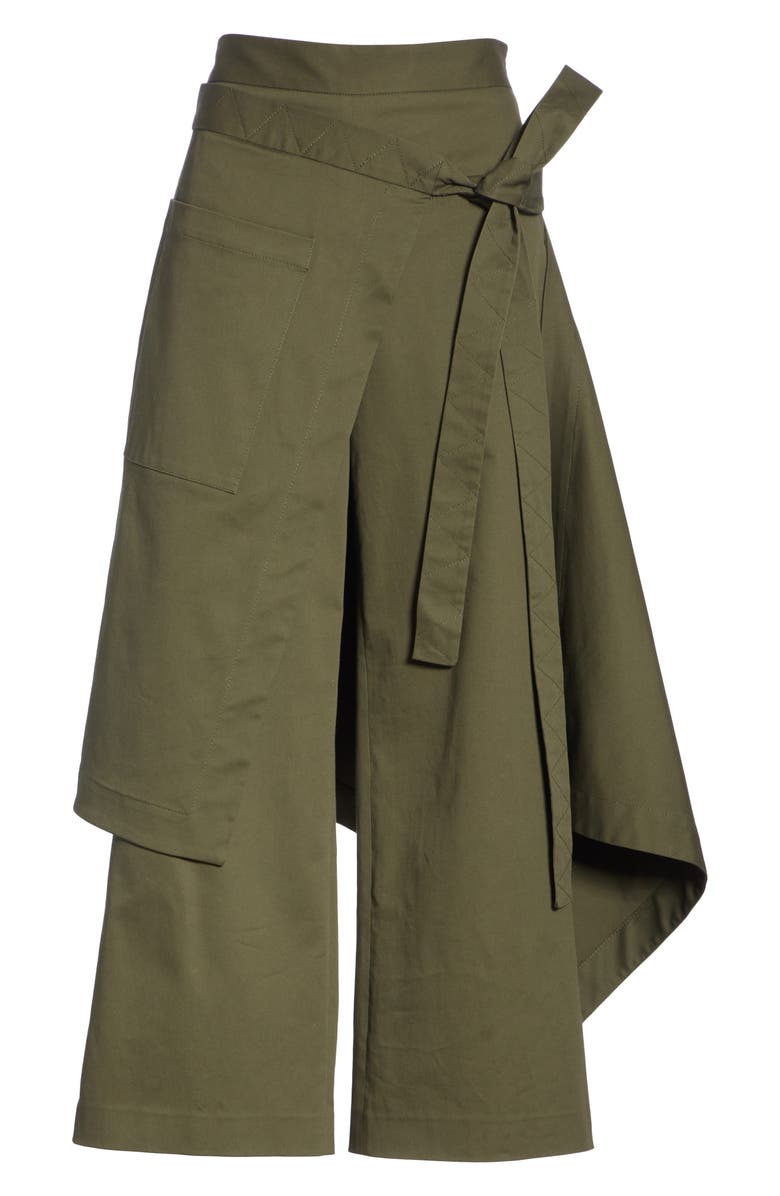 MONSE Cotton Twill Apron Pants, Alternate, color,