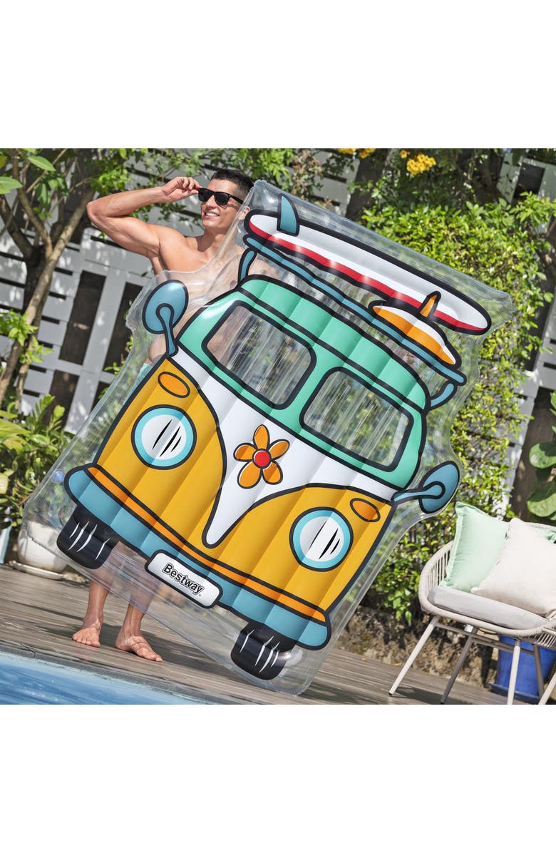 H2OGO! Surfer Van Pool Float, Alternate, color, Multicolored