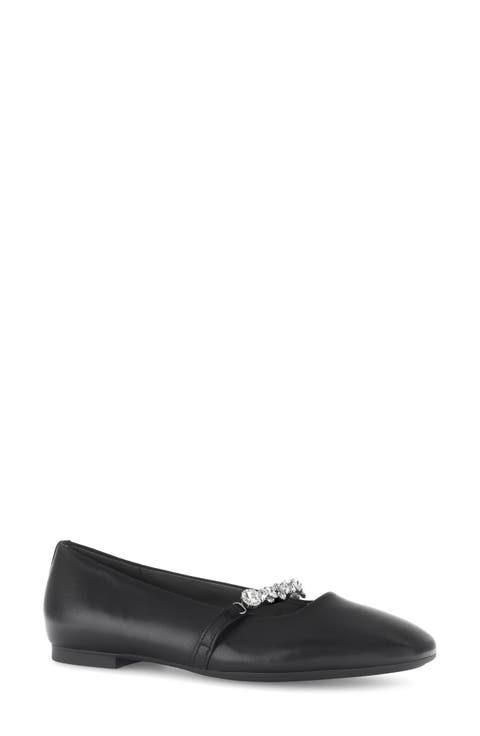 Crystal Mary Jane Flat (Women)