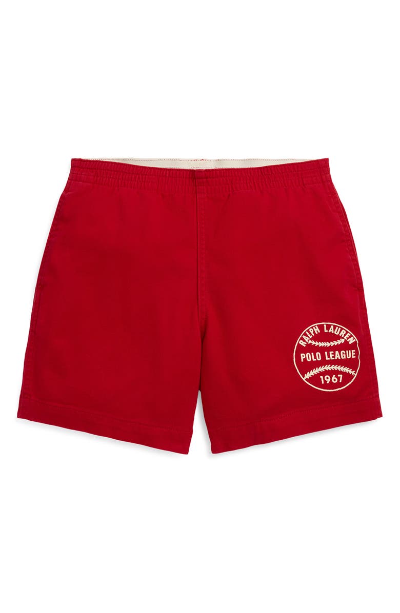 Polo Ralph Lauren Kids' High Ridge Cotton Twill Shorts, Main, color, 