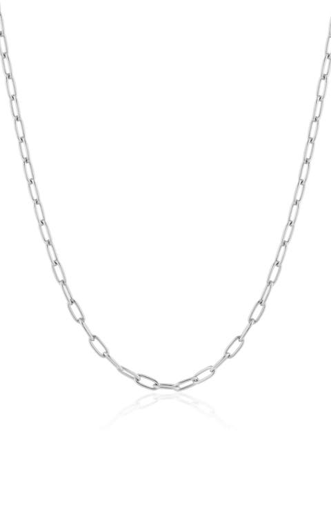 Layer Up Paperclip Chain Necklace