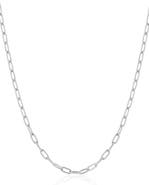 Crislu Layer Up Paperclip Chain Necklace
