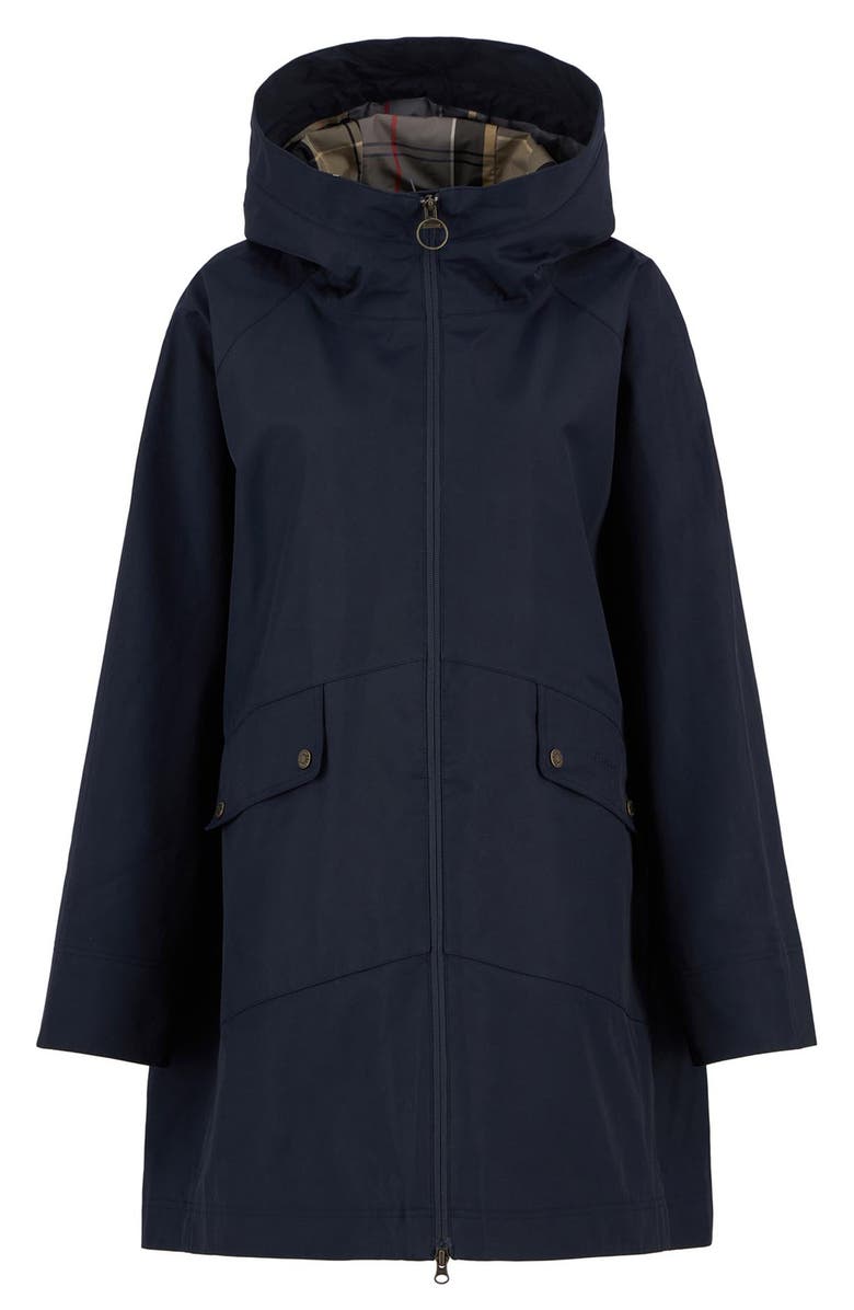 Barbour Heron Waterproof Cotton Blend Jacket, Alternate, color,