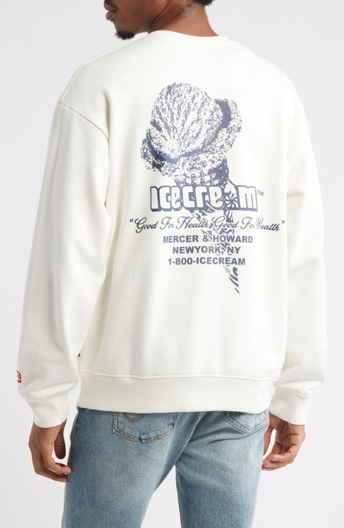 Icecream The Biz Graphic Sweatshirt In White