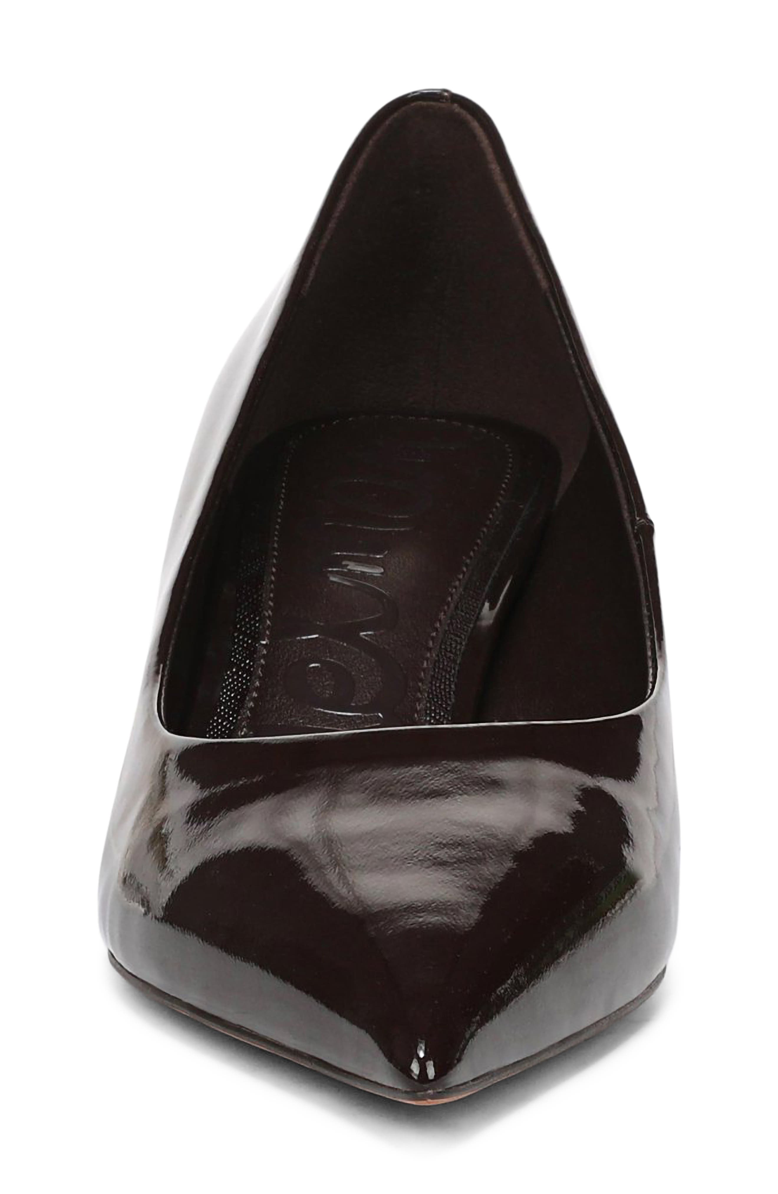 Summer Pointed Toe Kitten Heel Pump, Alternate, color, RICH CHOCOLATE