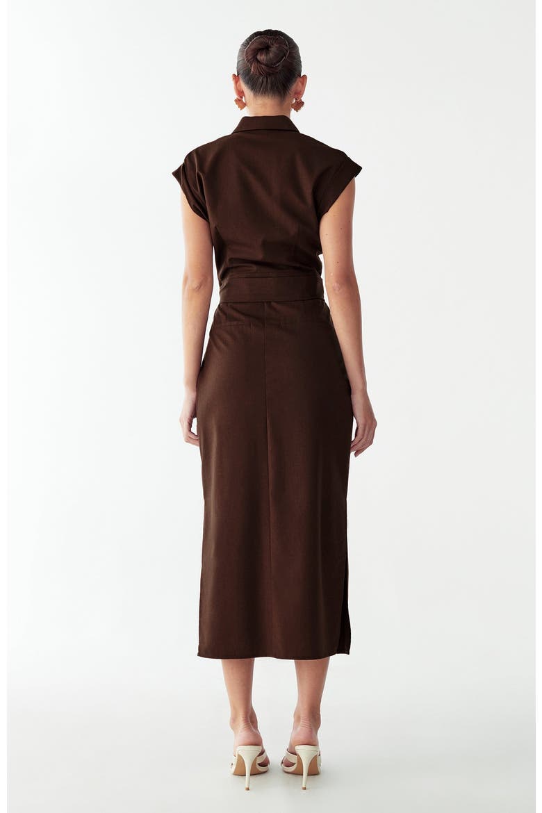 Laurence Dress, Alternate, color, Chocolate