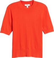 COS Short Sleeve Cotton Sweater